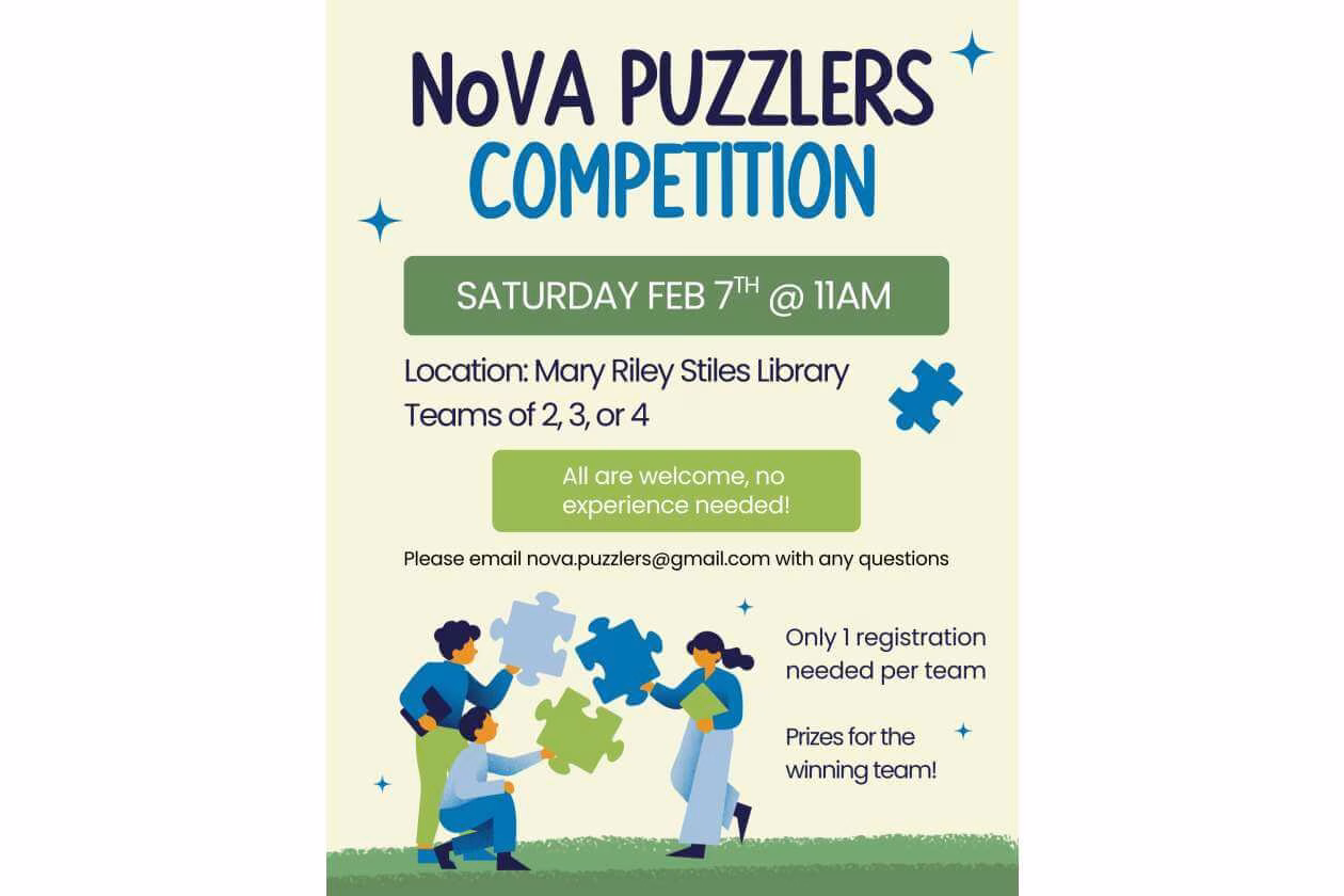 NoVA Puzzlers Competition Flyer