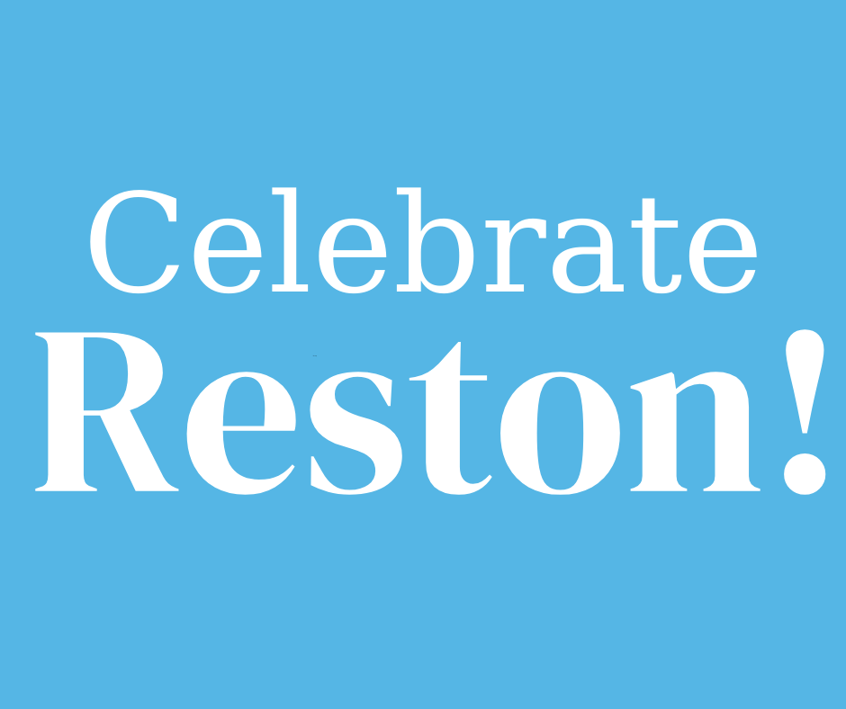 Reston cityscape with modern architecture and lush greenery