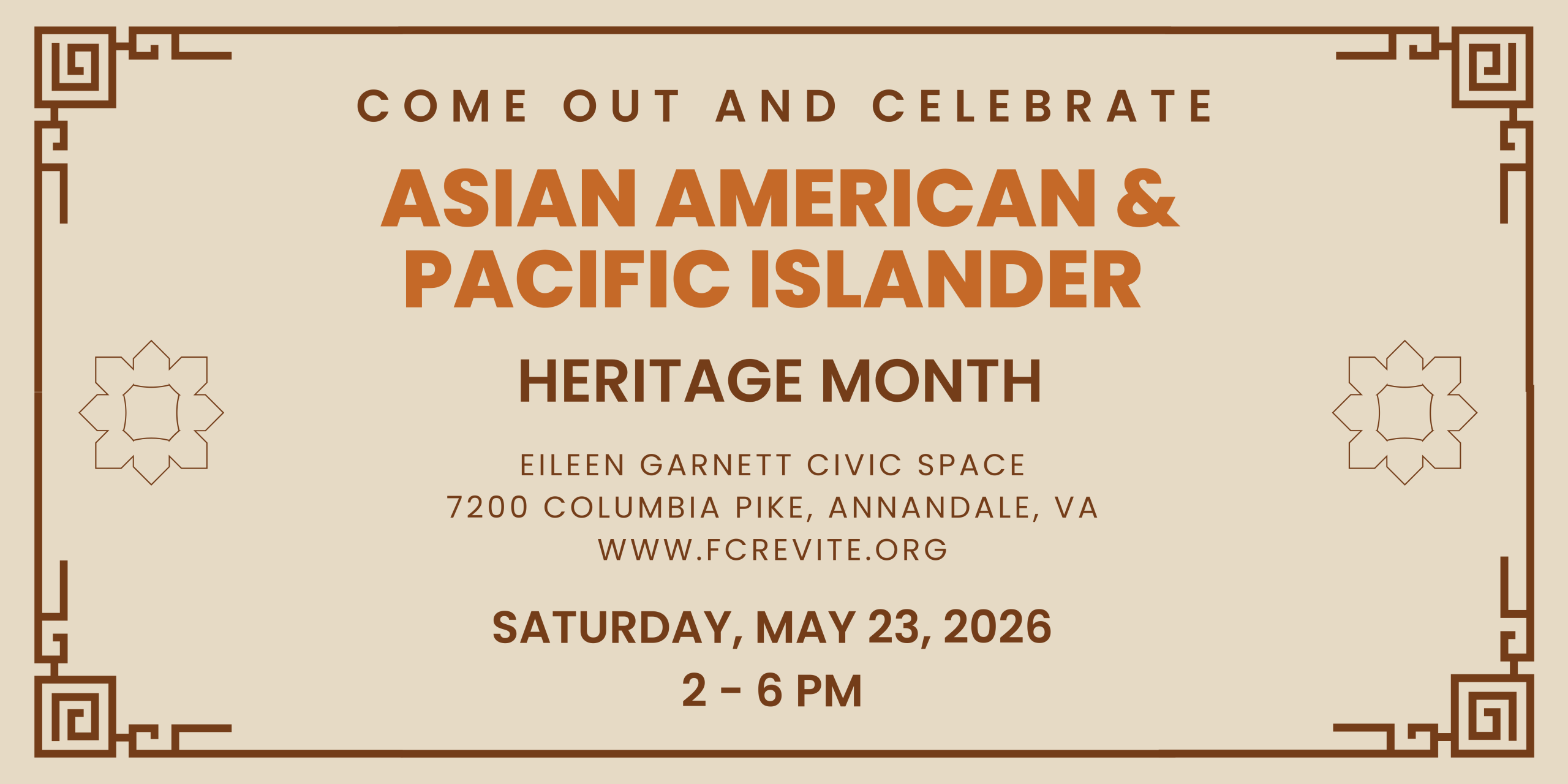 Asian American & Pacific Islander Heritage Month