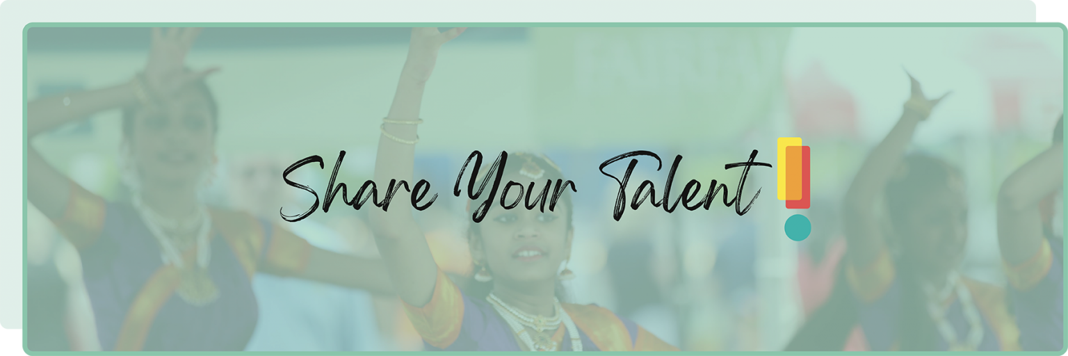 Share your talent!