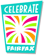 Celebrate Fairfax firework logo